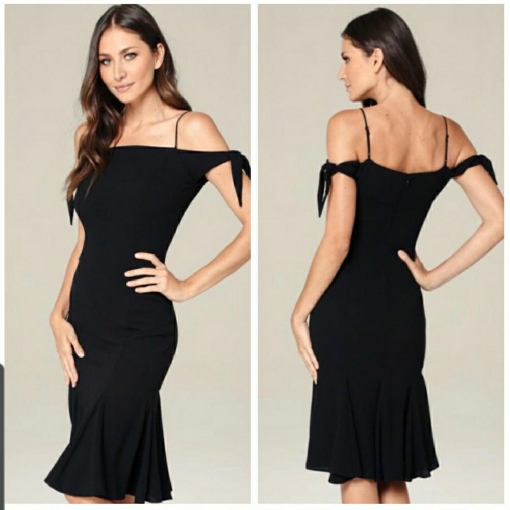 💎NWT Bebe Mermaid Dress formal wedding prom cocktail